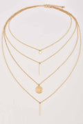 Boho Multi-layered Pendant Necklace