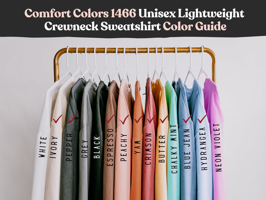 Mama Garment Dyed Comfort Colors Sweatshirt (Condensed Font)
