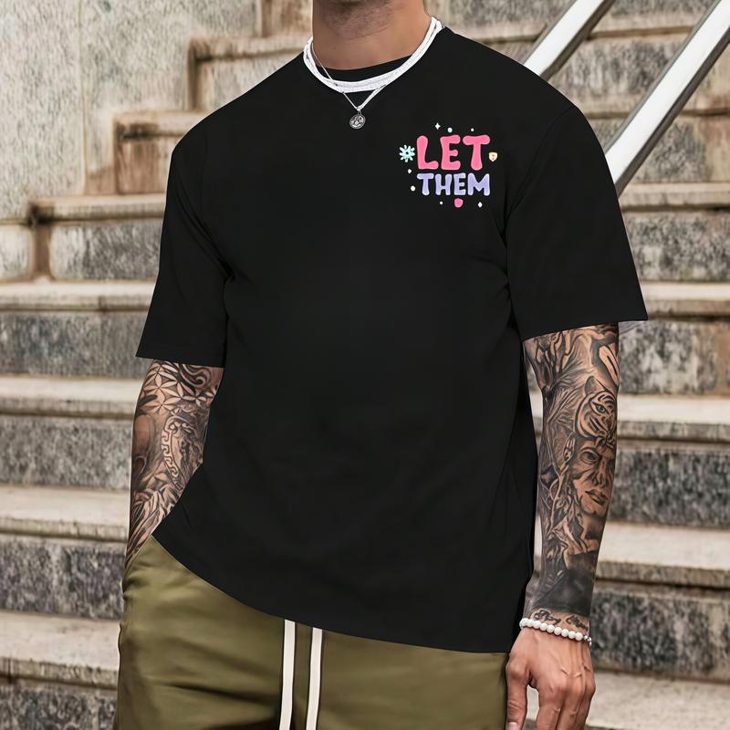 "Let Them" Inspirational T-Shirt – Mental Health Awareness Tee