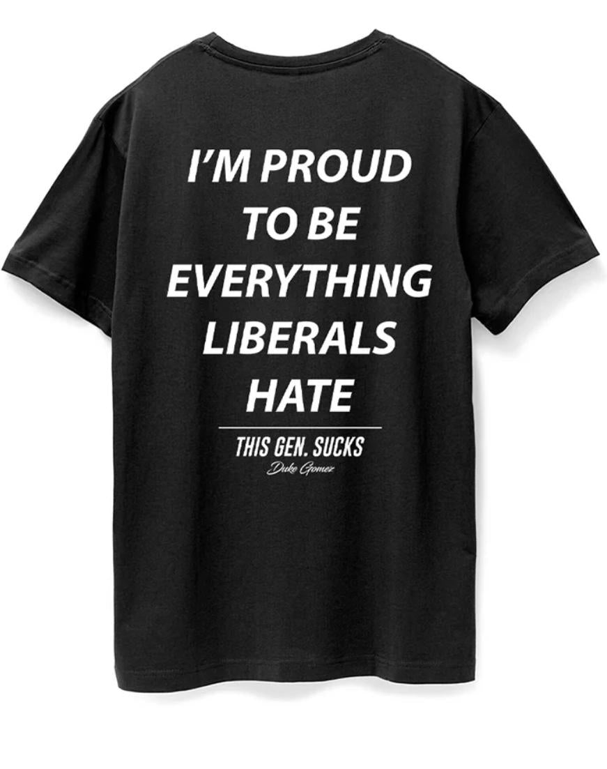 Liberals T-Shirt – Bold Statement Tee for Free Thinkers, Unisex Political-Inspired Graphic Shirt