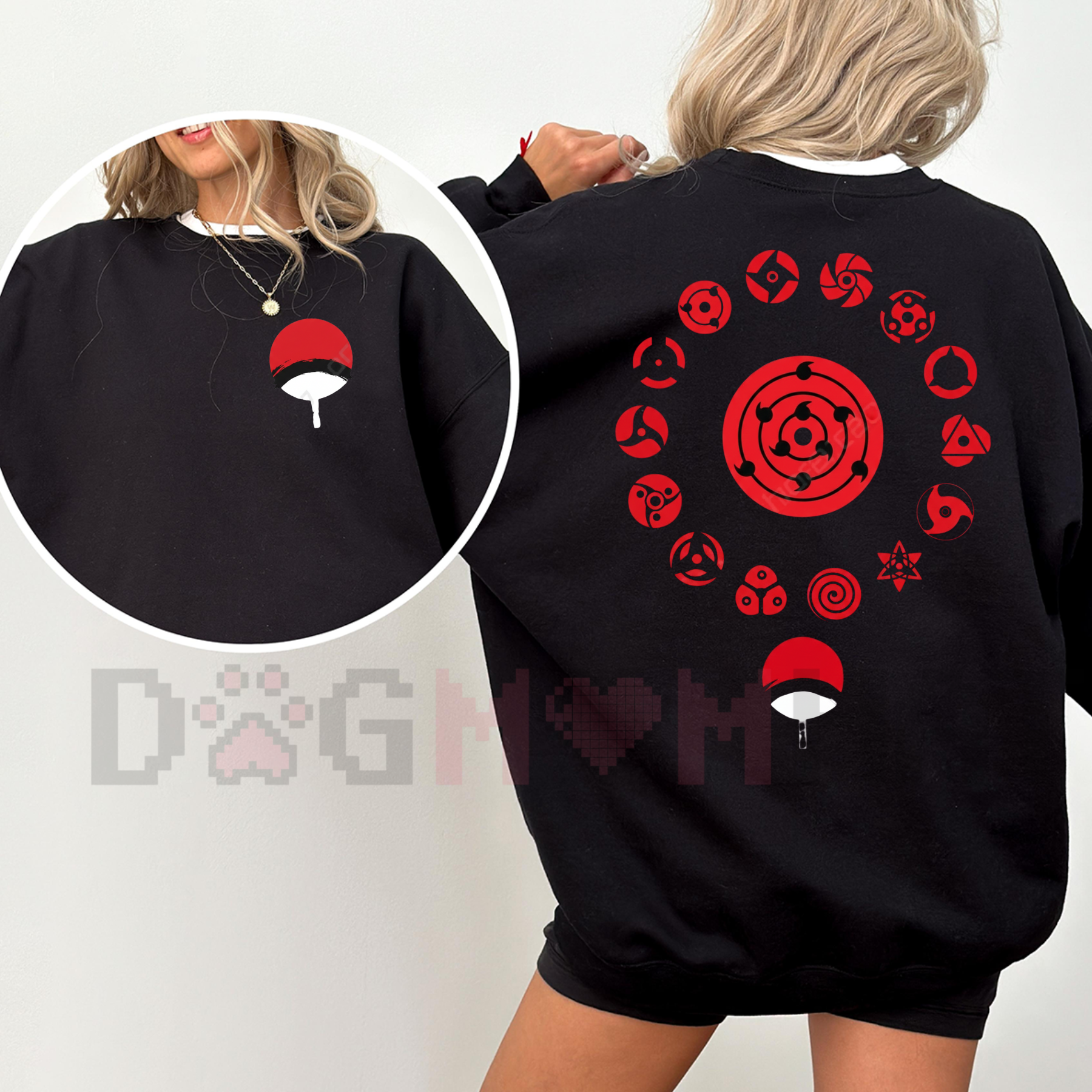 Limited Uchiha Clan Sharingan Eyes Sweatshirt