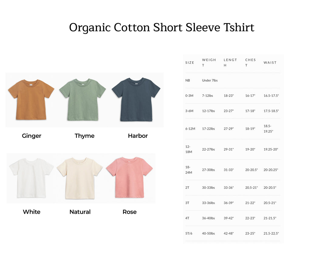 Lucky Shamrock Clover Smile Organic Cotton Baby And Kids Tee