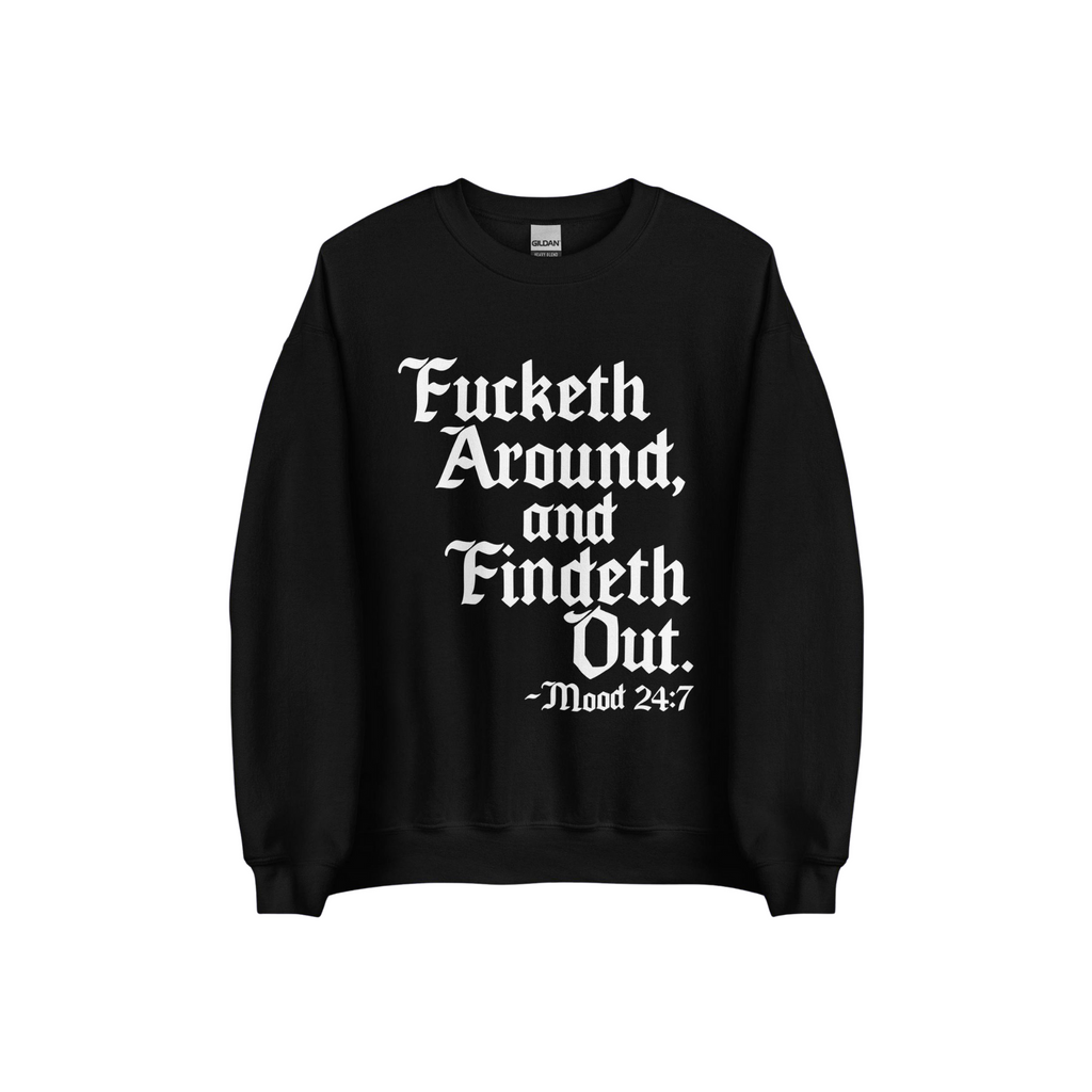 Medieval Meme Crewneck Sweatshirt - Funny Renaissance & History Top for Men & Women