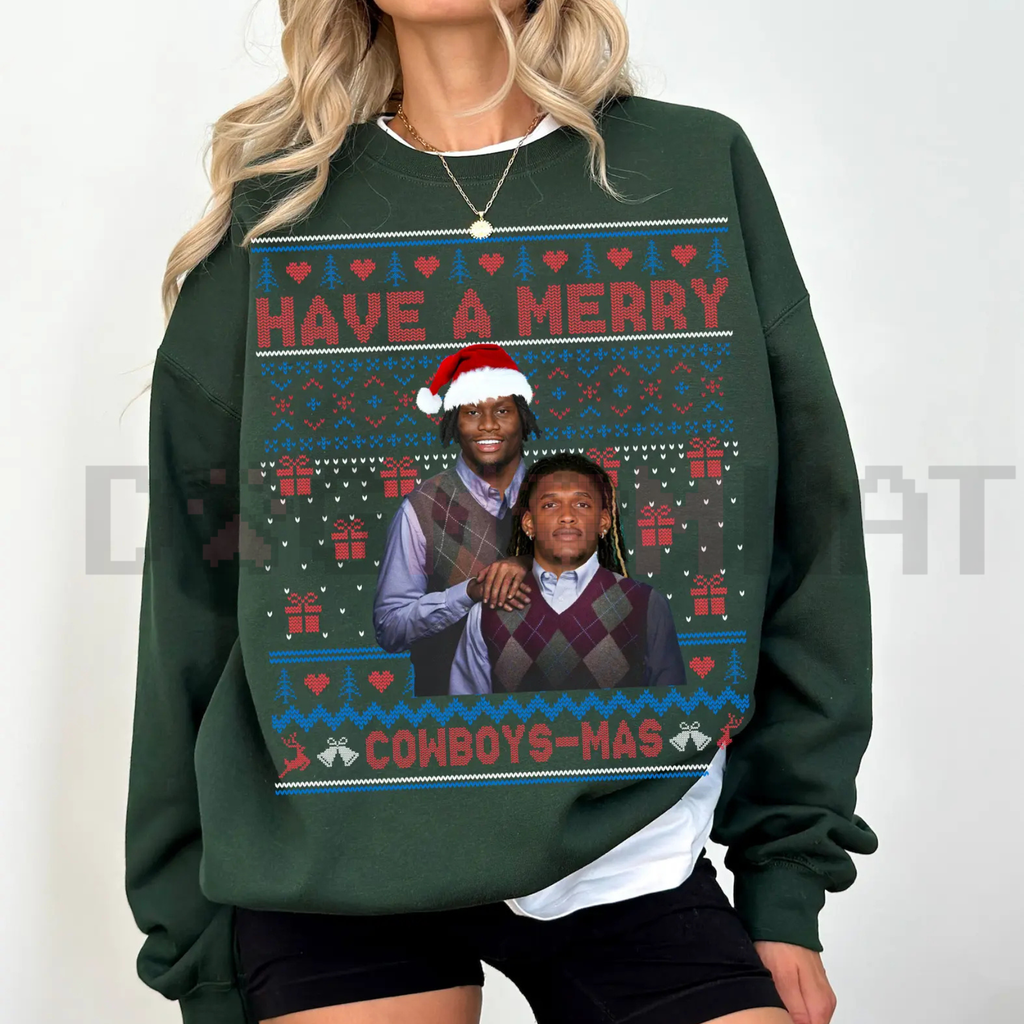 Merry "Pickens Lamb" Christmas Ugly Graphic Sweatshirt