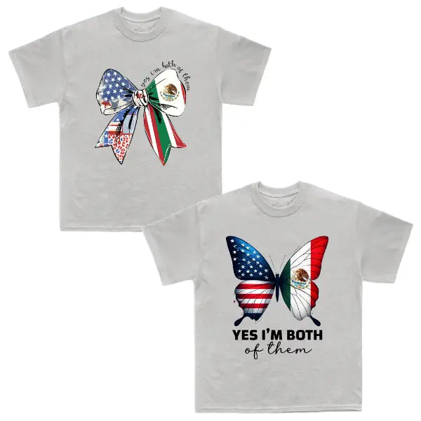 Mexico and USA Unity Fist T-Shirt – Mexican American Pride Graphic Tee for Men & Women