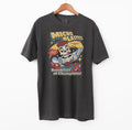 "Micro Plastics Breakfast Skull" Comfort Colors Shirt - Funny Food Graphic Tee