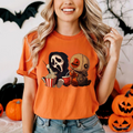 Mini Halloween Popcorn T-Shirt – Spooky Season Movie Tee