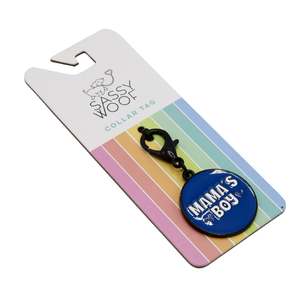 Collar Tag - Mama's Boy