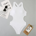 Bikini Women Sexy Solid Color One Piece Swimsuit
