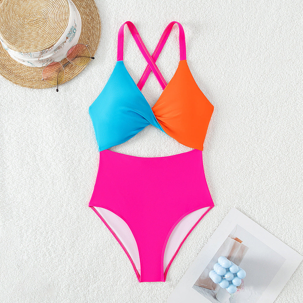 Bikini Popular Slimming High Waist Sexy Bikini One Piece Swimsuit Swimwear