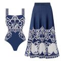 Slimming Printed One Piece Swimsuit Women