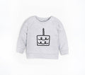 One Birthday Cake 1st birthday party Toddler Organic cotton French Terry sweatshirt