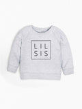 Organic Cotton Lil Sis Toddler French Terry Sweatshirt