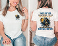Personalized Gen X "The Devil I'm Coming For You" Shirt – Humorous "Bring Beer" Quote Tee