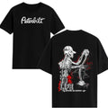 Peterbilt 18 to Life T-Shirt – Skeleton Trucker Graphic Tee for Hardcore Truckers