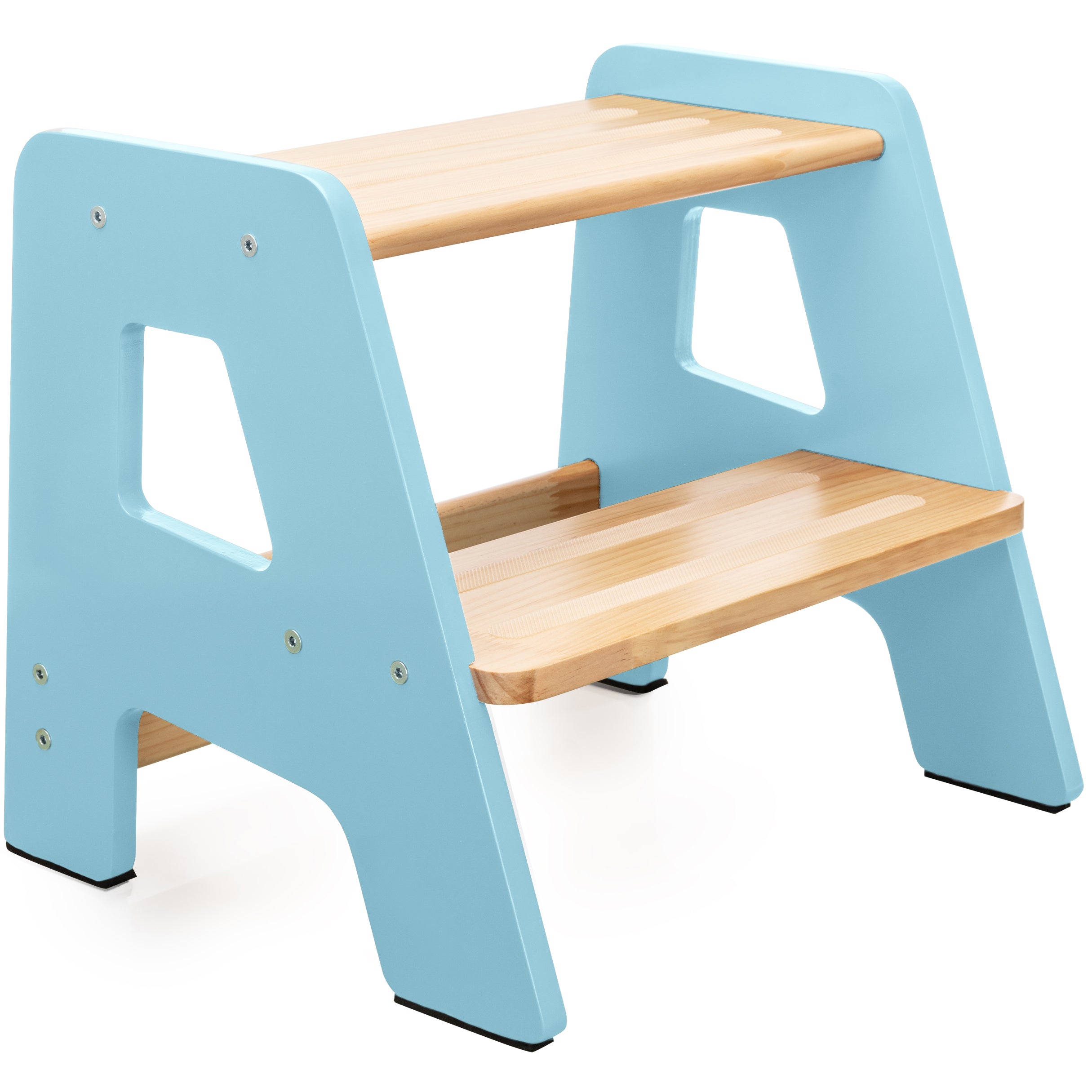 2-Step Wooden Stool for Kids