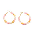 Morning Rays Hoop Earrings