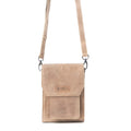 Padrina Trail Leather Bag In Sand