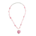 Desert Rose Heart Necklace