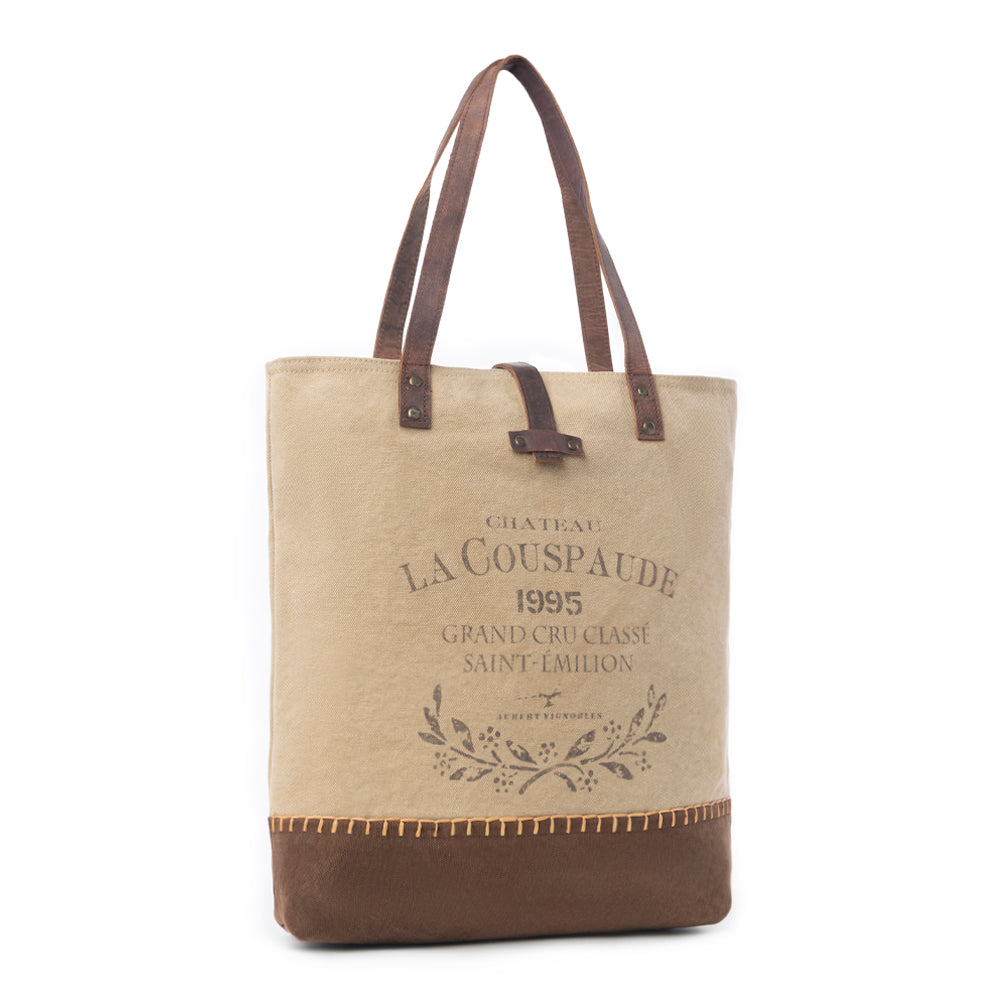 La Couspaude Vintage-Look Tote Bag