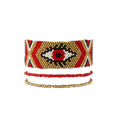 Eye in the Sky Beaded Bracelet