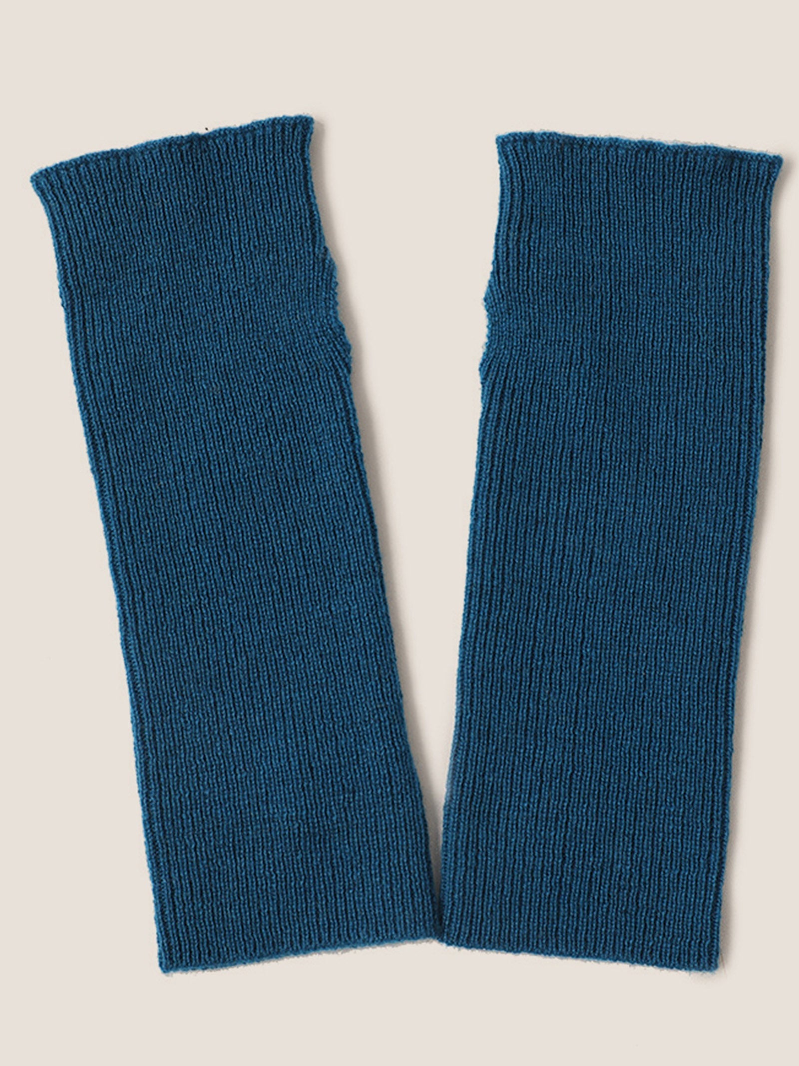 100% Cashmere Fingerless Knit Gloves