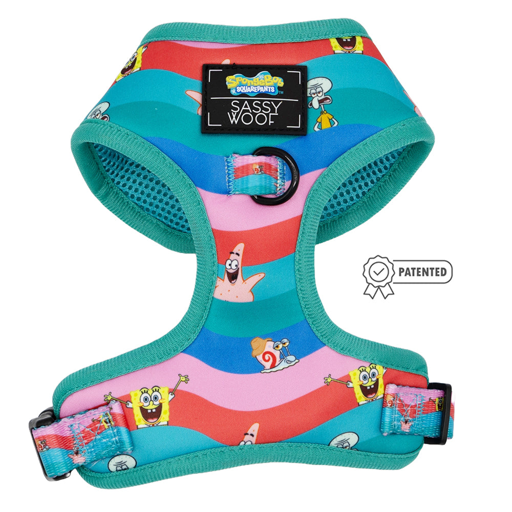 Dog Adjustable Harness - SpongeBob SquarePants™ and Friends