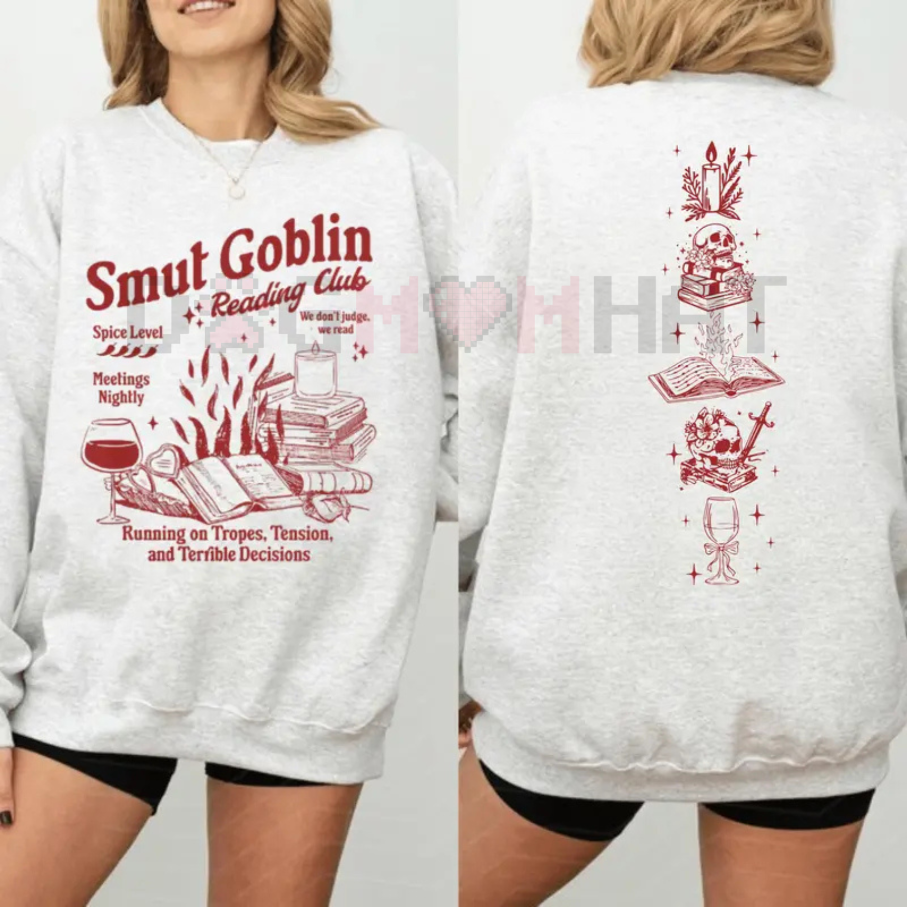 Smut Goblin Dark Romance Sweatshirt