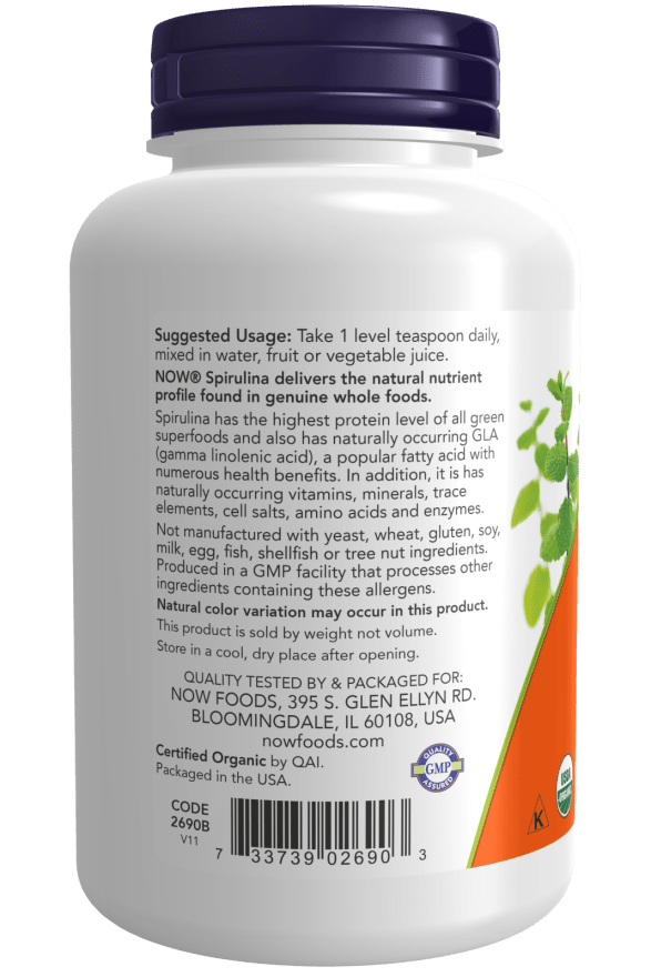 Organic Spirulina Powder