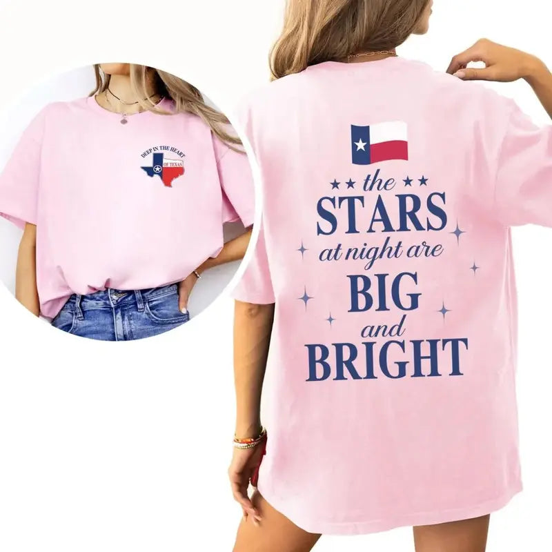 Texas Strong 2-Sided T-Shirt – Pray for Texas Tee, Hill Country Survivor Shirt, Unisex Lone Star Pride Top