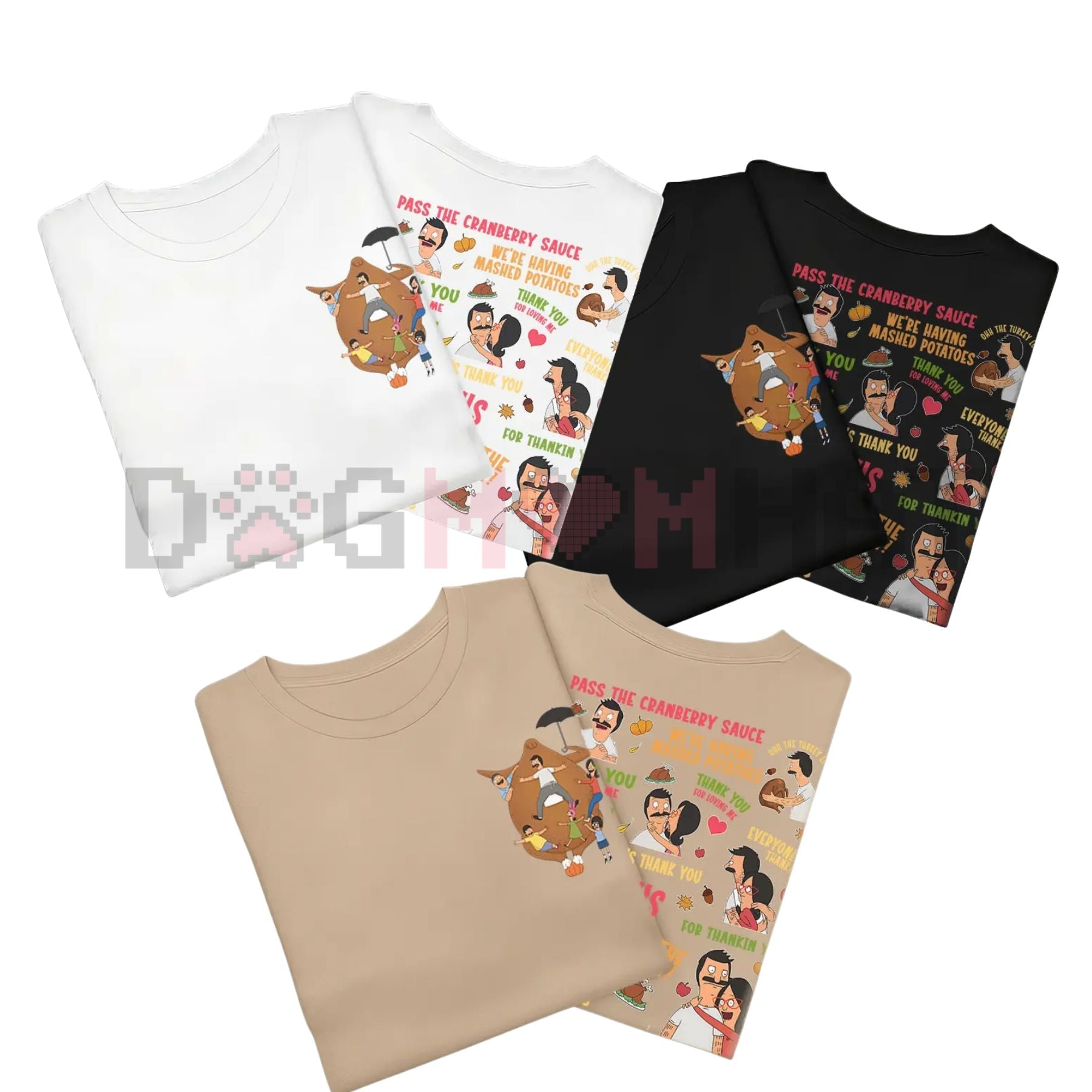 Thanksgiving Song T-Shirt – Happy Thanksgiving Cotton Tee For Men & Women