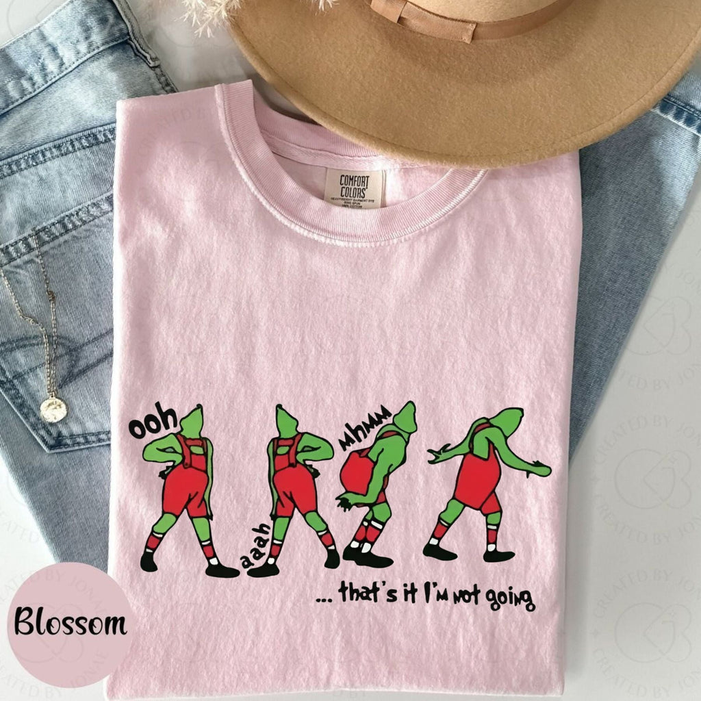 That's It I'm Not Going Funny Christmas Comfort Colors® T-Shirt