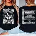 They Didn’t Burn Witches Shirt – Feminist History Graphic Tee, Women’s Rights Awareness Top