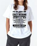 July - I am Lucky One I Have A Crazy Husband - Gift for Wife From Husband - NGHL07 (SKUT-LUCKYONE-07)