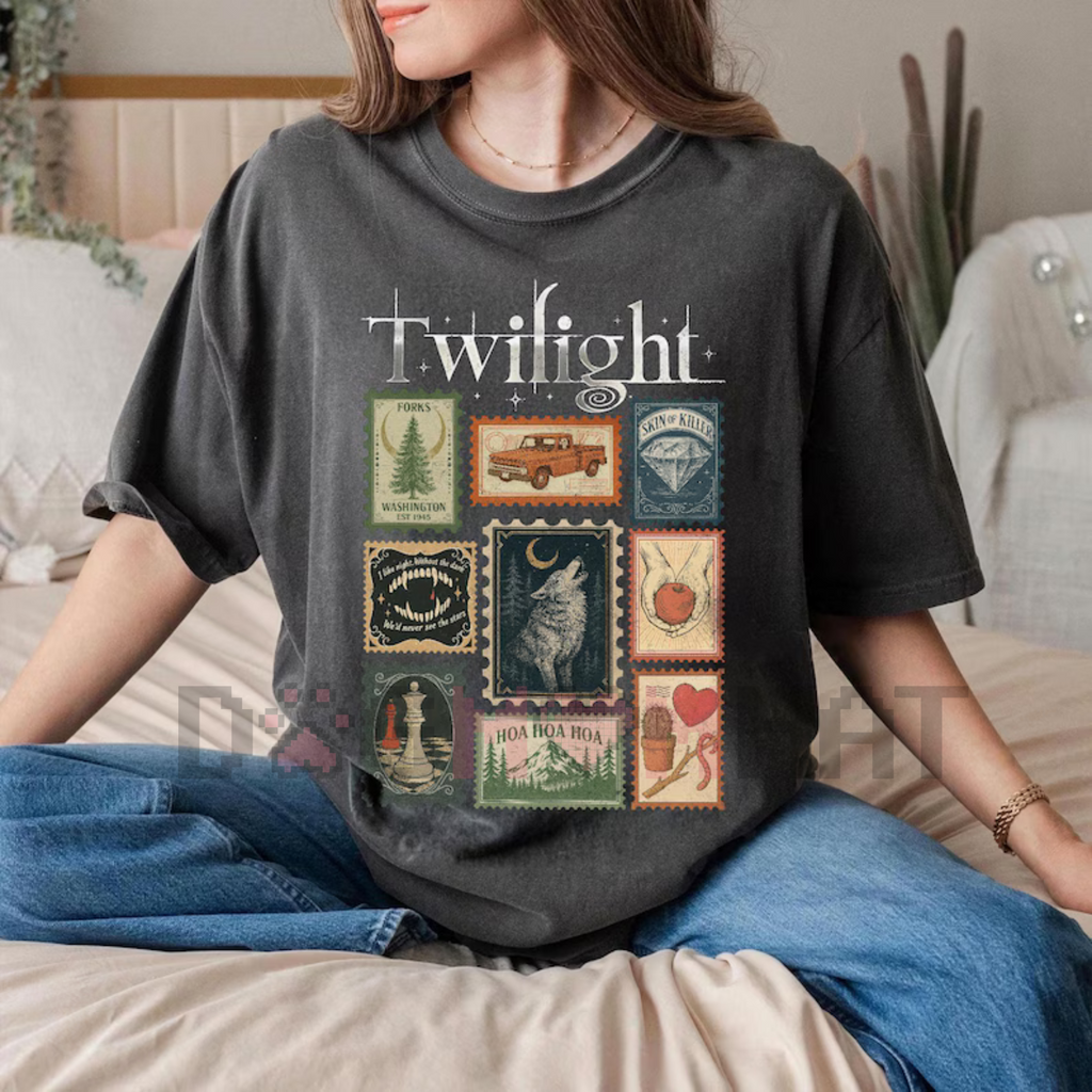 Twilight Inspired "City of Forks" T-Shirt – Hoa Hoa Hoa Season, Forks Washington Tee