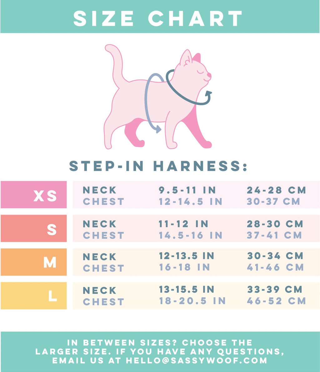Cat Step-In Harness - Hello Kitty® Pink