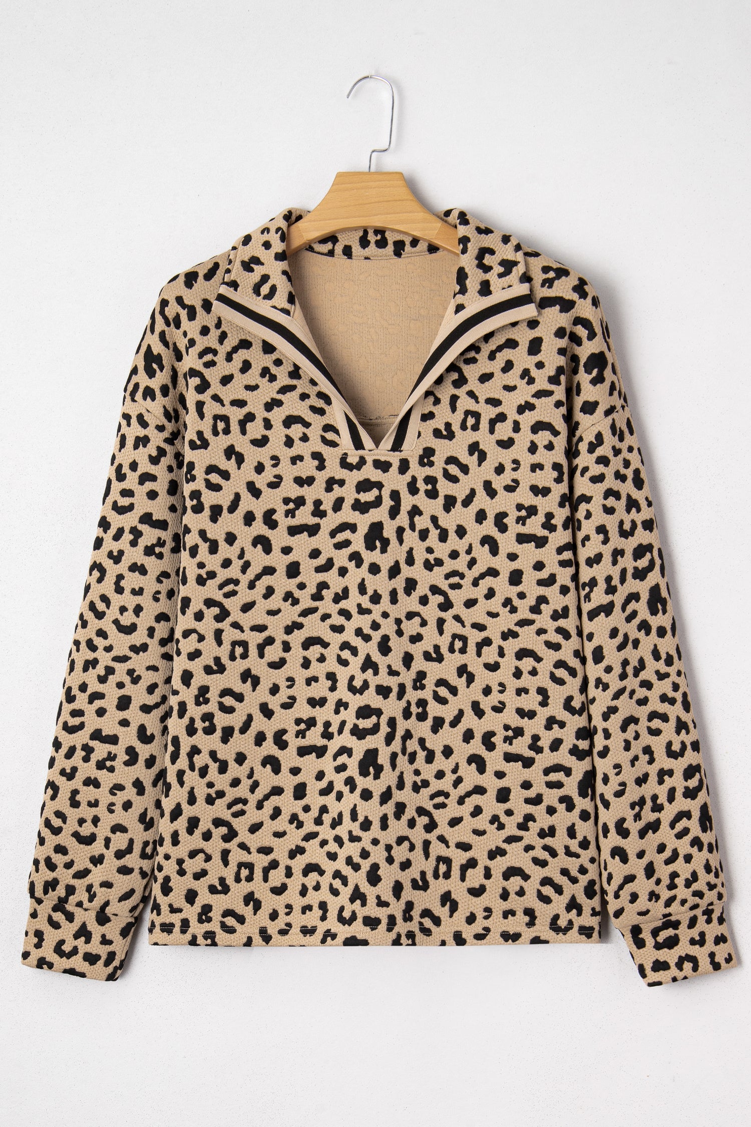 Tru Polo Collar Pullover Top