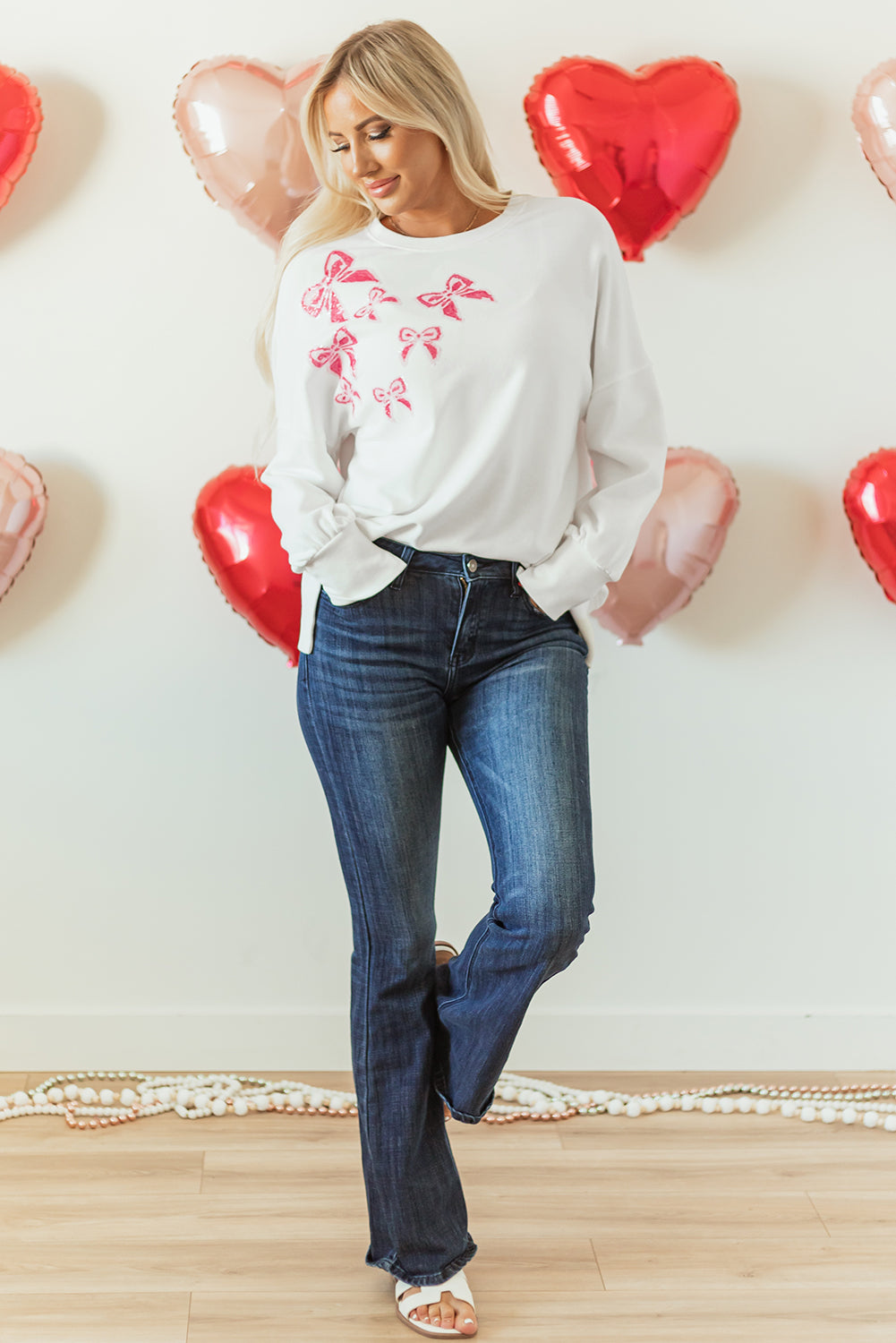 Vada High Low Oversize Sweatshirt