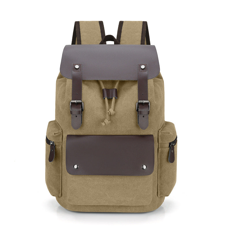Drawstring Backpack Retro Canvas Personality