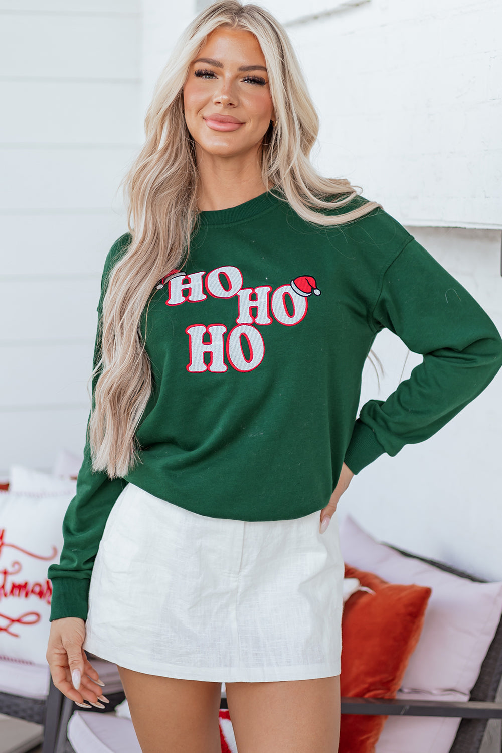 Piagwen Graphic Christmas Fashion Sweatshirt