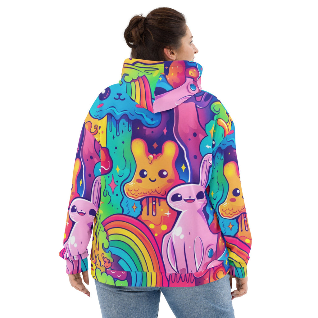 Cartoon Trip Hoodie For EDM Rave Festival Outfit Clothing