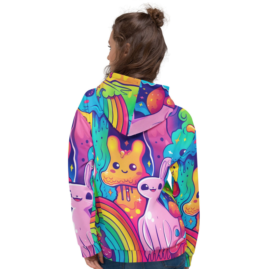 Cartoon Trip Hoodie For EDM Rave Festival Outfit Clothing