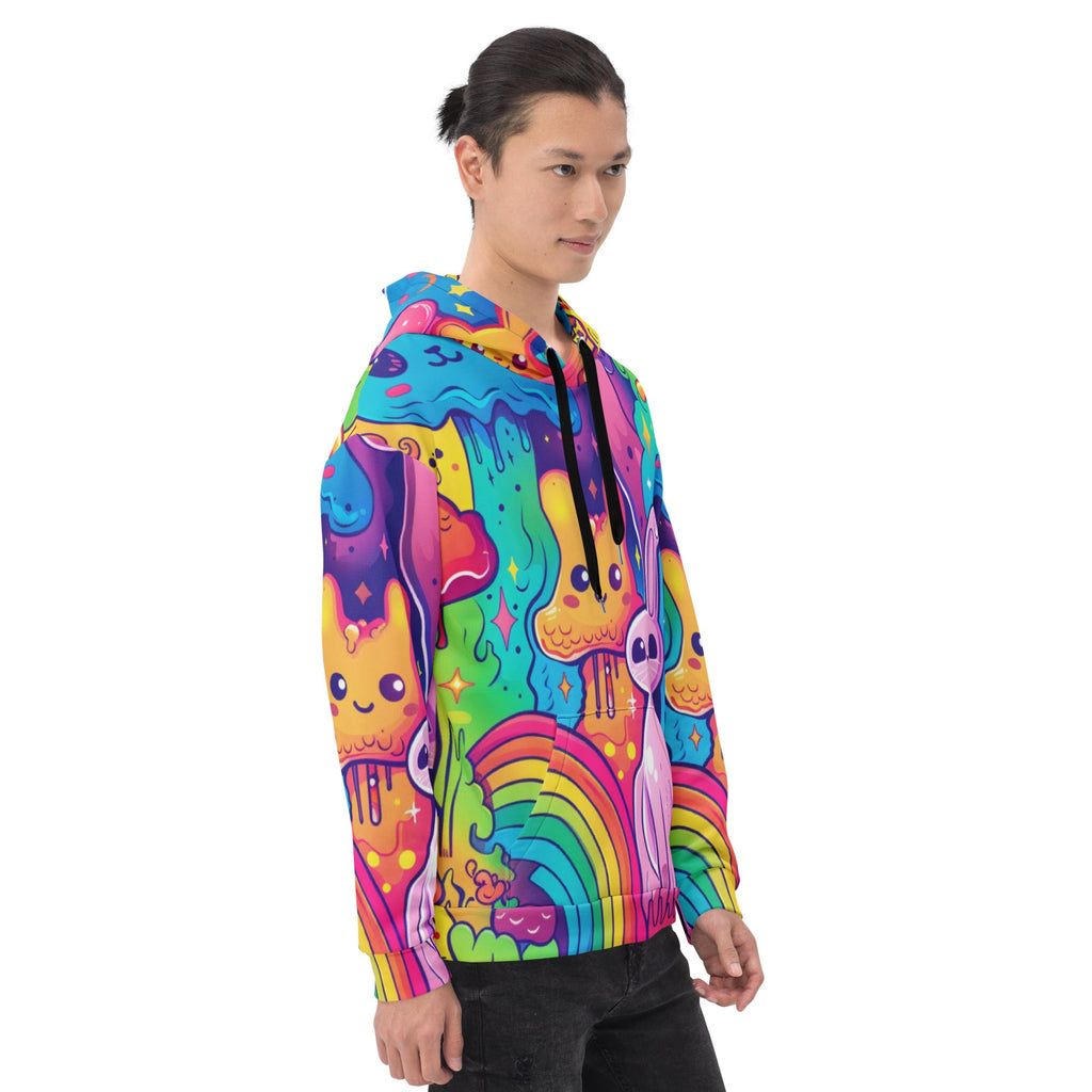 Cartoon Trip Hoodie For EDM Rave Festival Outfit Clothing