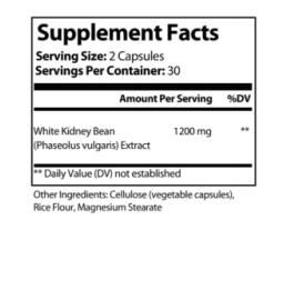 White Kidney Bean Carb Blocker