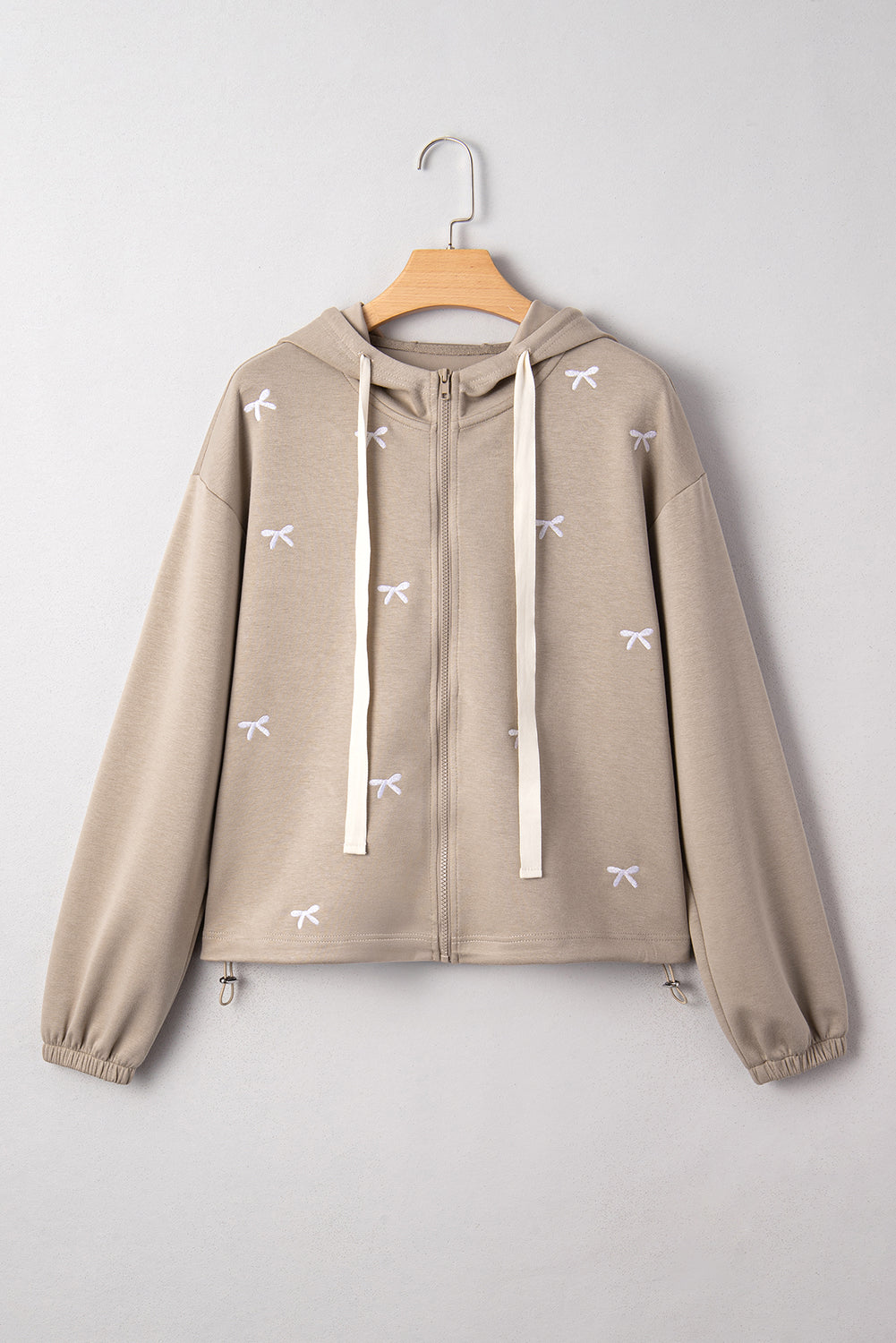 Rayna Embroidered Zip Up Jacket
