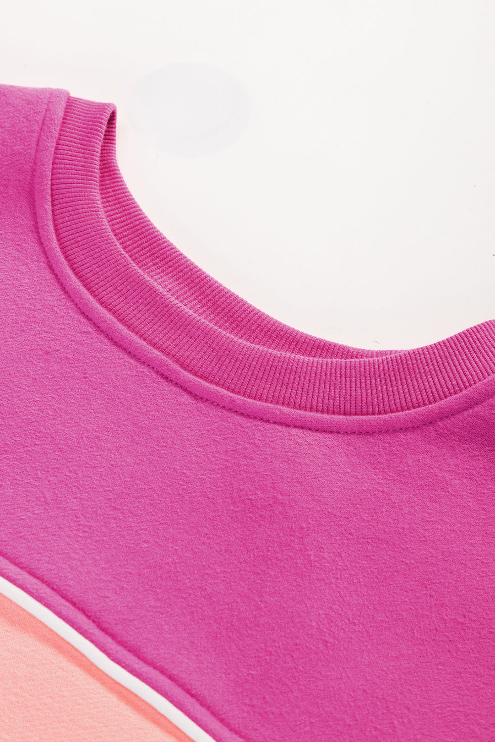 Harper Shoulder Ribbed Trim Sweatshirt
