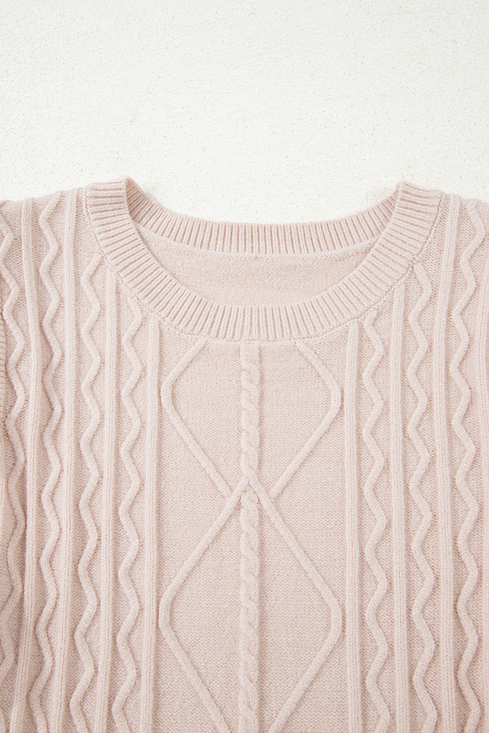 Harper Floral Sleeve Patchwork Sweater