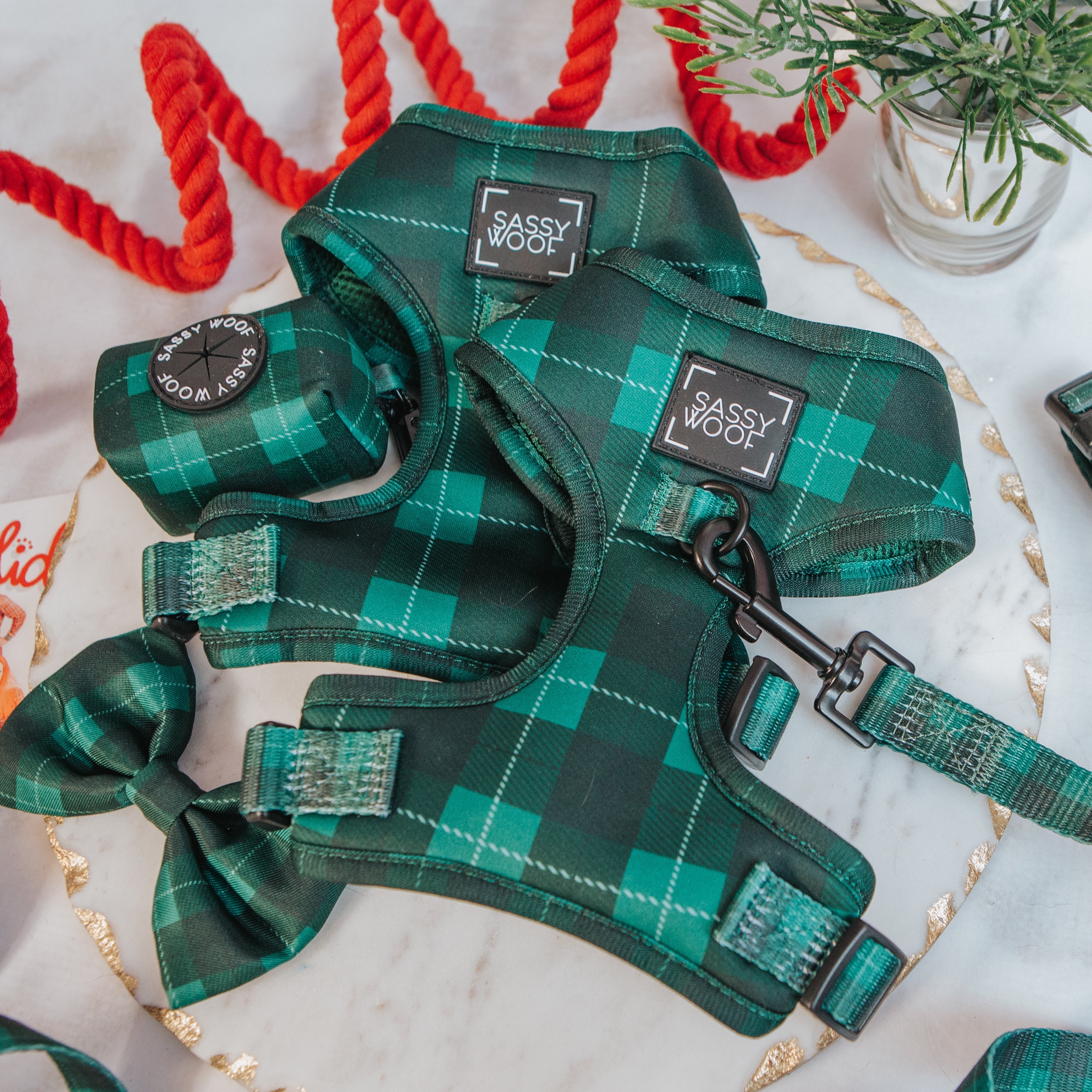 Dog Adjustable Harness - Barks of Holly