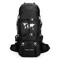 Climbing Bag, Professional Outdoor Large Capacity Backpack, Men's And Women's Hiking Off-road Backpack With Bracket, Travel Camping Backpack