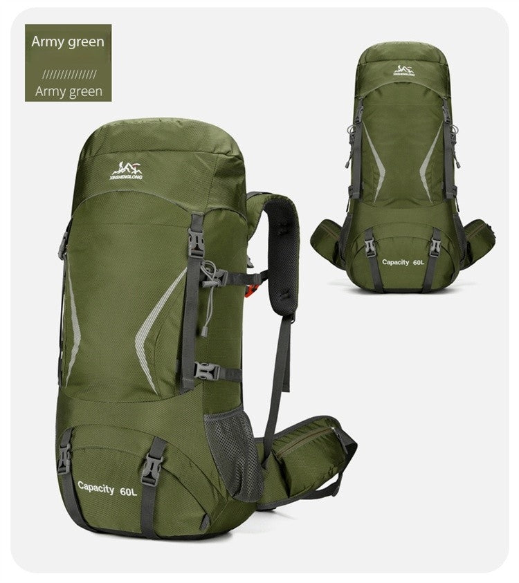 New Outdoor Mountaineering Bag Large Capacity Lightweight Waterproof Professional Hiking Camping Backpack